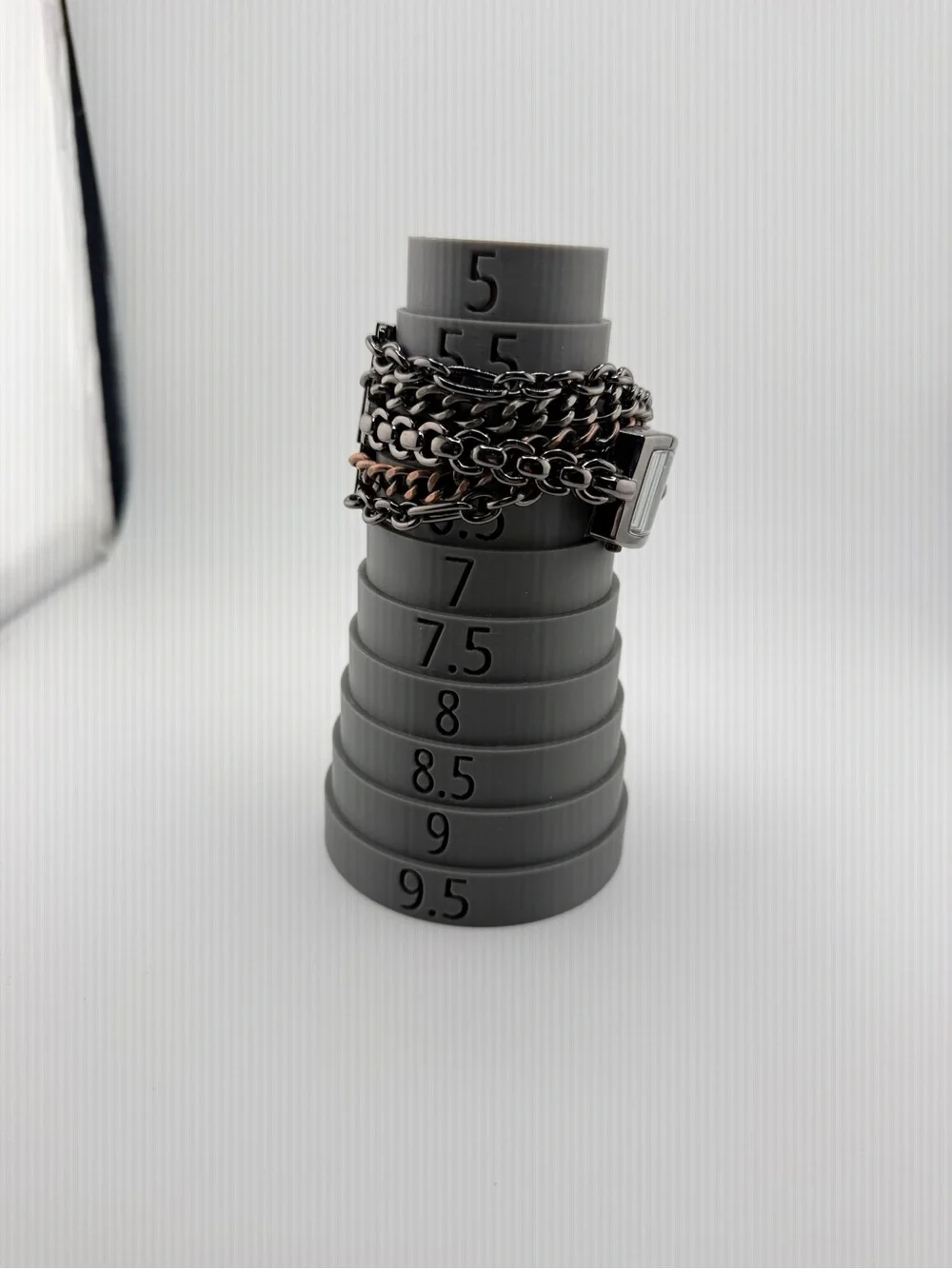 Decree Black Multi-Chain women’s Bracelet Watch NEW 1103